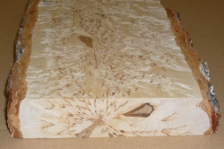 Bik020 Karelian Birch Burl Small Board 270 x 130 x 38 mm