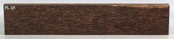 Pl021 Schwarzes Palmenholz Brett 538 x 98 x 30 mm