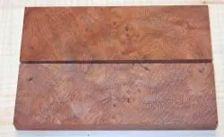 Nussbaum Maser, Claro-Nussbaum Griffschalen 120 x 40 x 10 mm