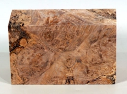 Nb050 Nussbaum Maser kaukasisch stabilisierter Block 127 x 78 x 50 mm