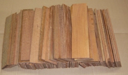 Pr011 Pau Rosa, Snake Bean Sortiment Abschnitte ca. 250 x 45-60 x 4-20 mm