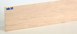 Wb021 Weißbuche Brettchen 422 x 95 x 9 mm