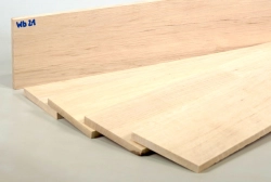 Wb021 Weißbuche Brettchen 422 x 95 x 9 mm