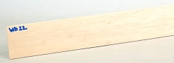 Wb022 Weißbuche Sägefurnier 436 x 55 x 4 mm