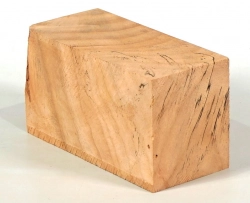 Ah011 Oregon-Ahorn Block 136 x 74 x 63 mm