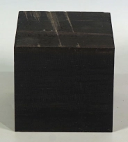 Eb020 Ebenholz Kantel Extradick! Absolute Rarität! XXL 100 x 95 x 95 mm