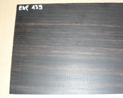 Ebf139 Ebenholz Sägefurnier 470 x 160 x 2 mm