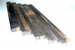 Kg018 Kamagong Essstäbchenrohlinge, 5 Paar á 240 x 10 x 10 mm