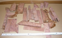 Ppf015 Pfefferminzbaum Maser Sortiment Reste, Abschnitte