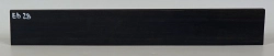 Eb028 Ebenholz Brettchen 398 x 58 x 7 mm