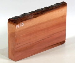 Pf029 Plumtree Wood Board with natuaral edge 217 x 110 x 33 mm