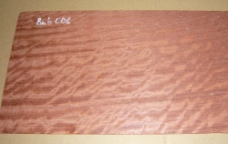 Bub006 Bubinga Moiré Sägefurnier 820 x 175 x 2,5 mm