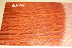 Bub006 Bubinga Moiré Sägefurnier 820 x 175 x 2,5 mm