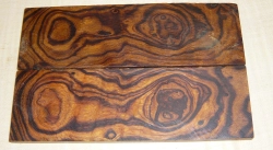 2548 Wüsteneisenholz Maser Griffschalen 144 x 40 x 5,5 mm