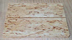 Birch Burl, Karelian Knife Scales A-Sorted 120 x 40 x 10 mm