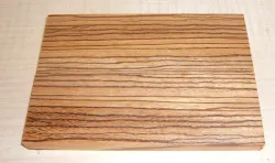 Zebrano Griffschalen 120 x 40 x 10 mm