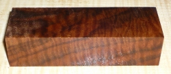 Walnut, Claro Wanut Burl Knife Blank 120 x 40 x 30 mm