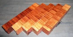 Bubinga Crosscut Pen Blank 120 x 20 x 20 mm