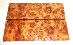 Thuya Burl Knife Scales 120 x 40 x 10 mm