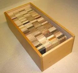 Holzmustersammlung Serie 80, letzte Auflage.