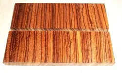 Zebrawood Cross Cut Knife Scales 120 x 40 x 10 mm